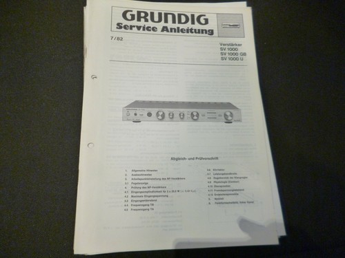 Original service manual - service,